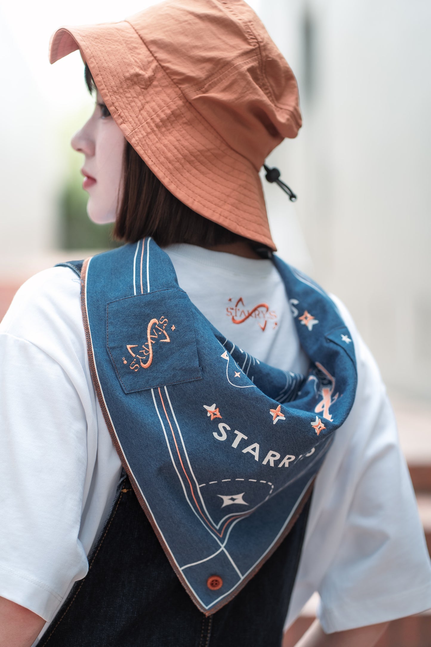 STARRY.S 牛仔方巾