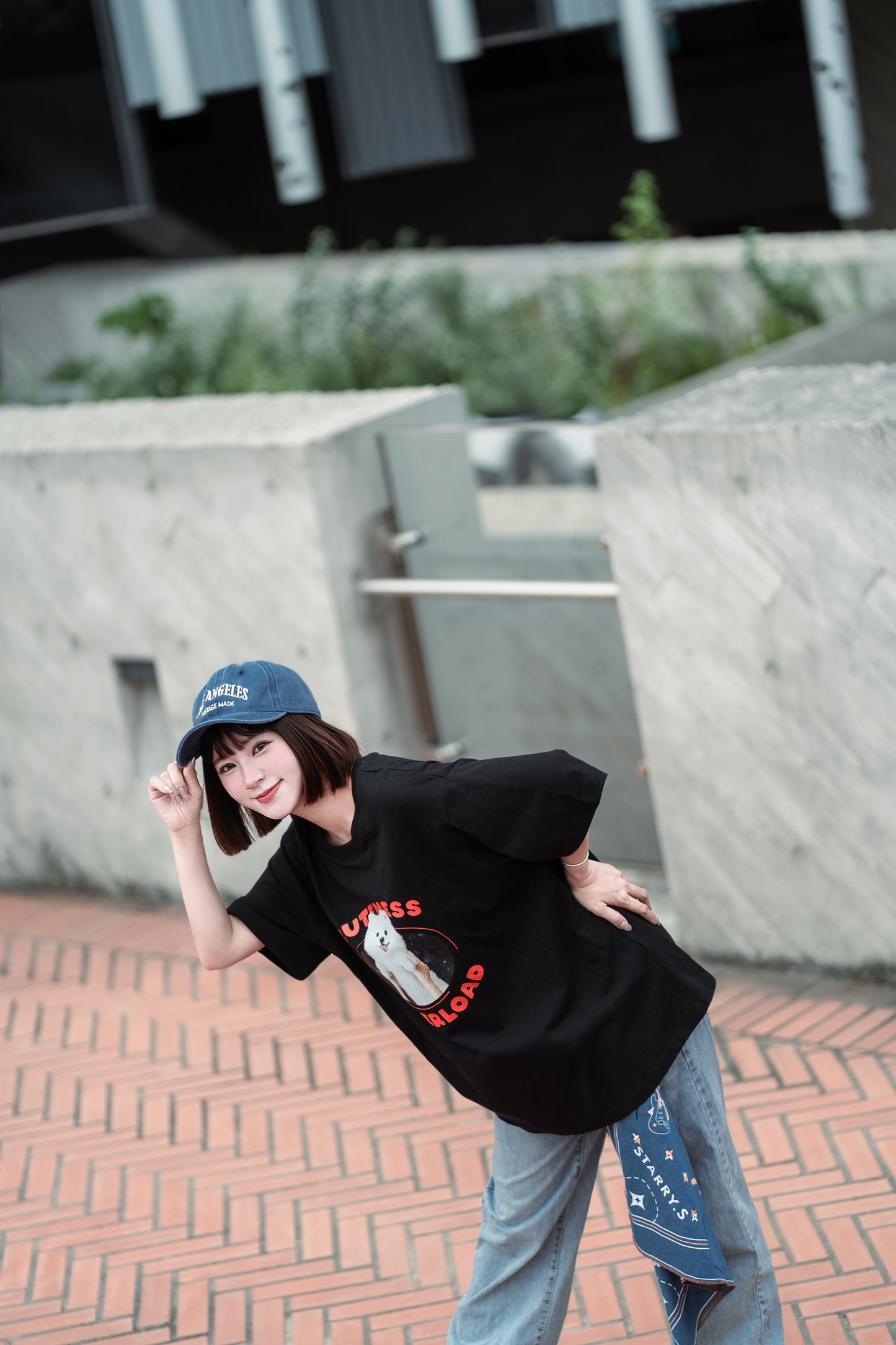 STARRY.S 牛仔方巾