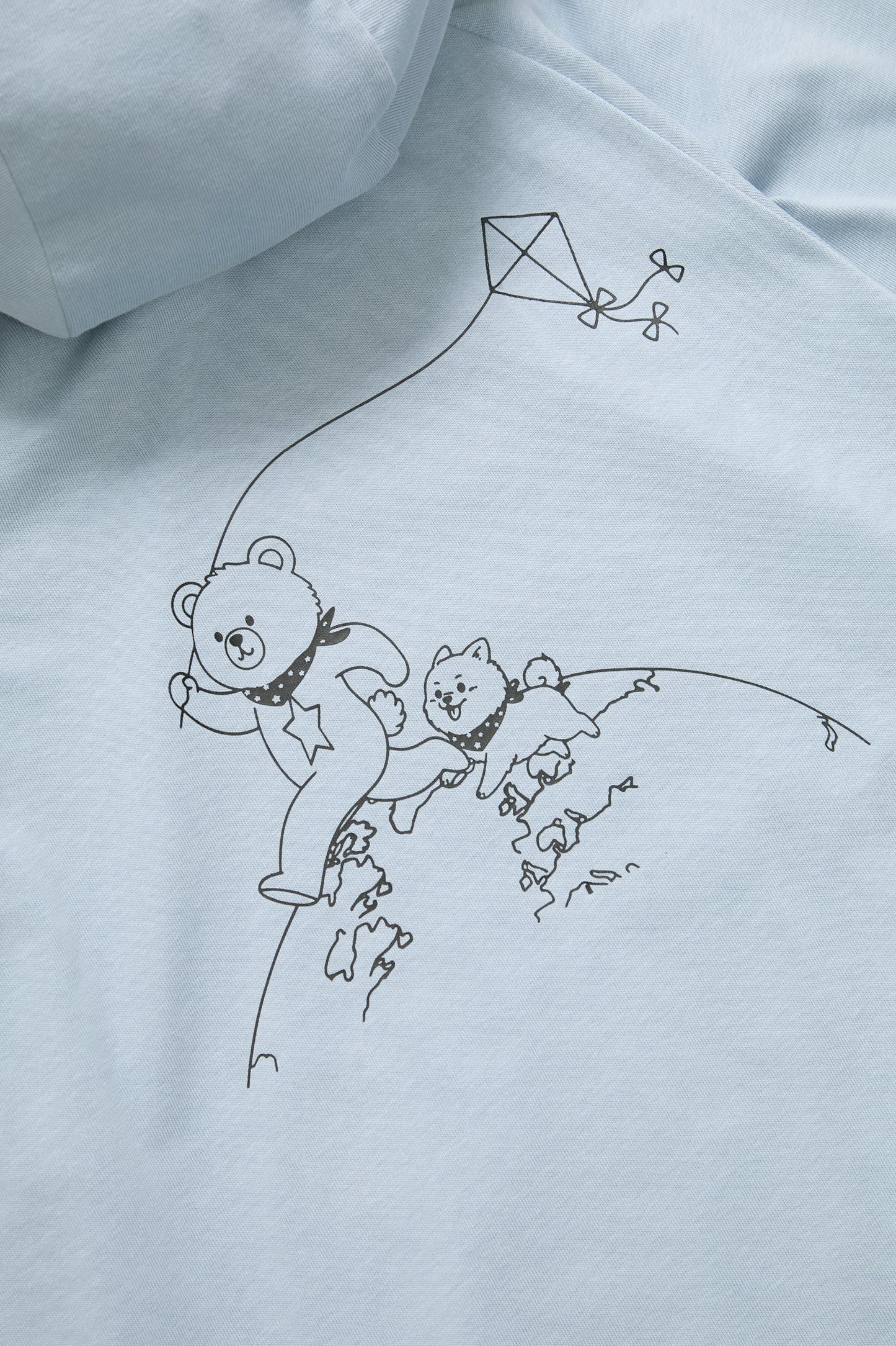 STARRY.S 地球夥伴連帽T Planet Pals Hoodie 寶寶藍 (限時預購中)