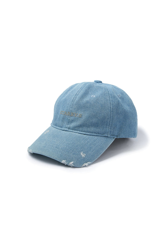 水洗單寧老帽 SUMMER FIREWORKS WASHED DENIM CAP 銀色LOGO