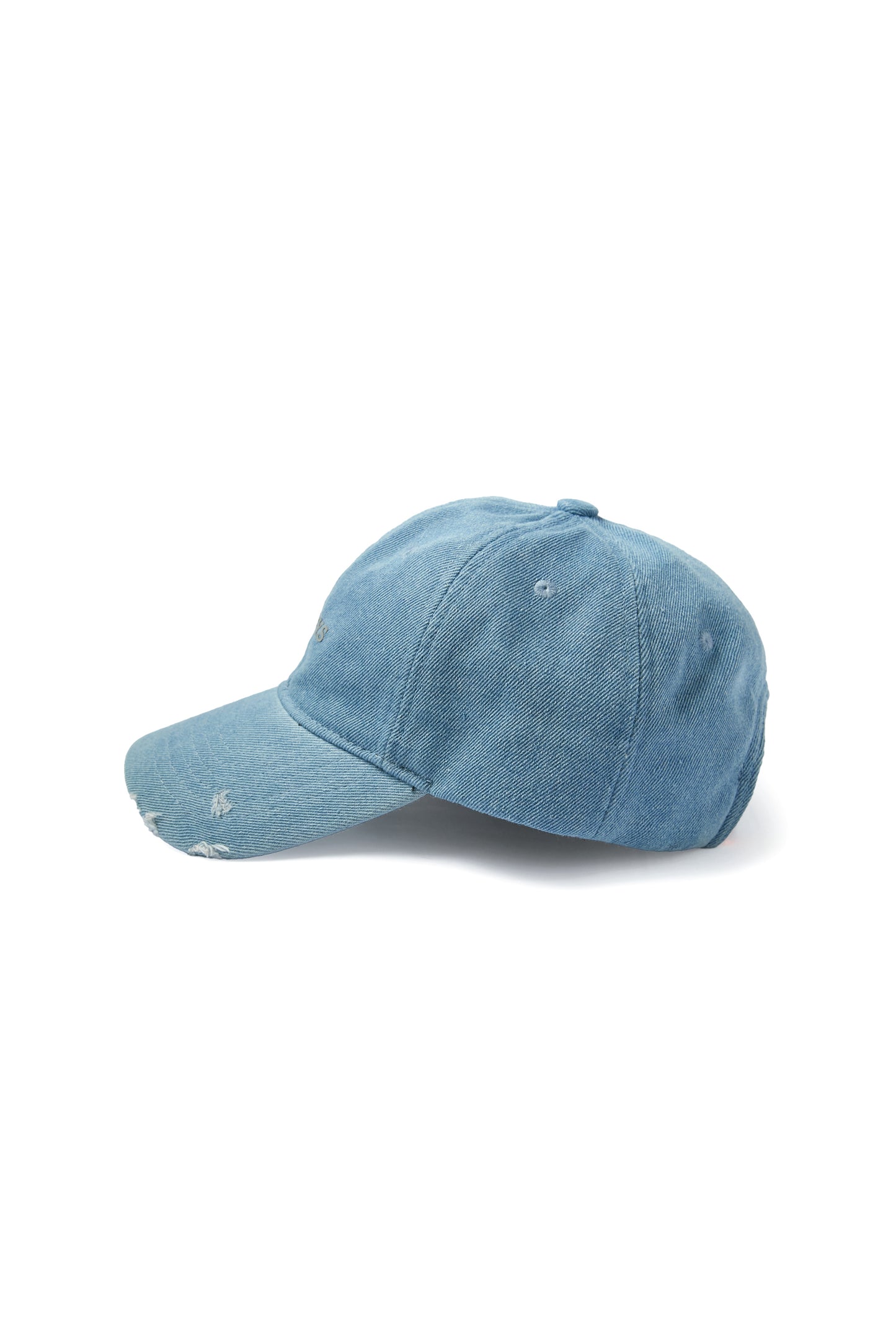 花火－水洗單寧老帽 SUMMER FIREWORKS WASHED DENIM CAP 銀色LOGO