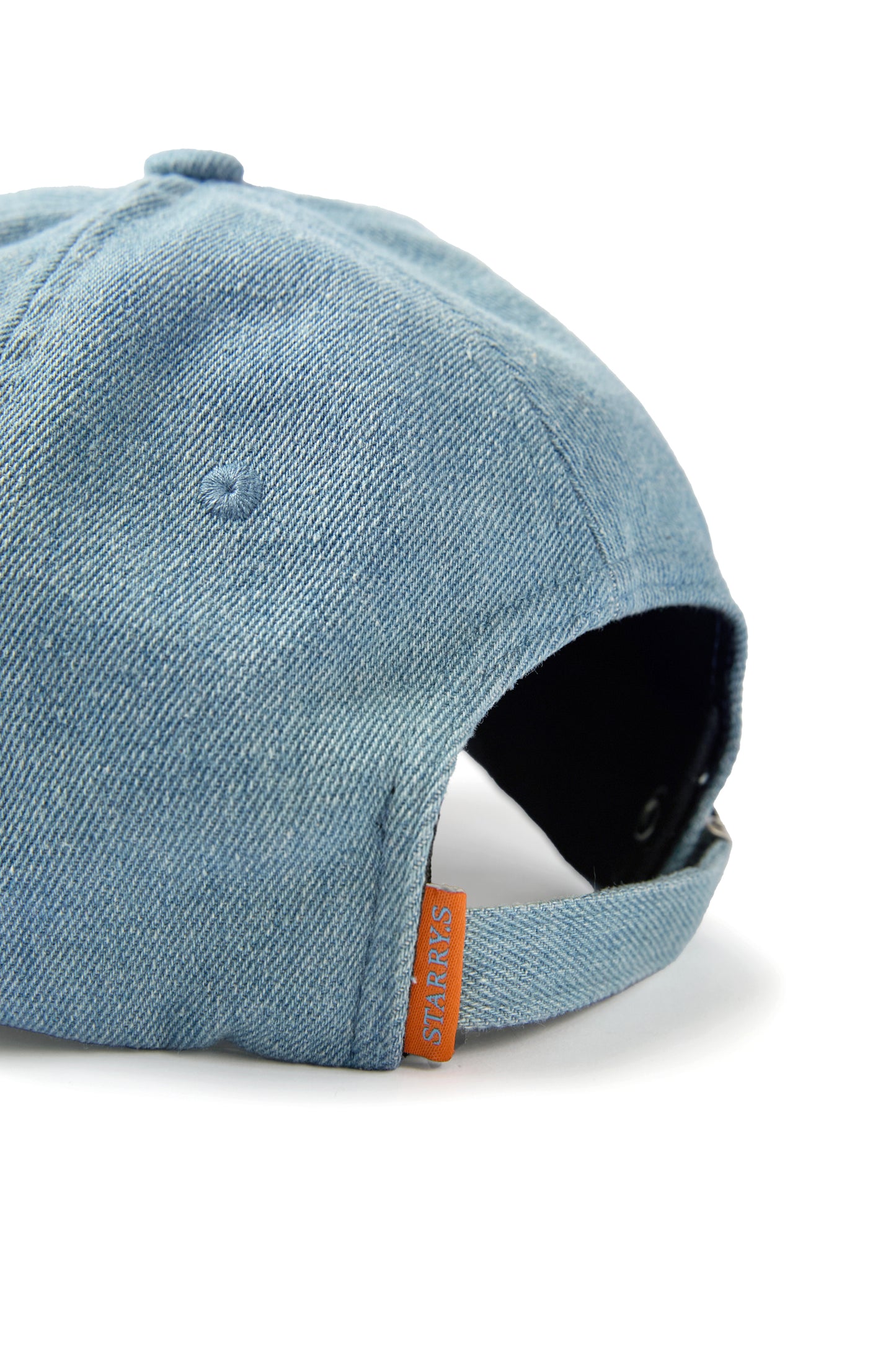 花火－水洗單寧老帽 SUMMER FIREWORKS WASHED DENIM CAP 銀色LOGO