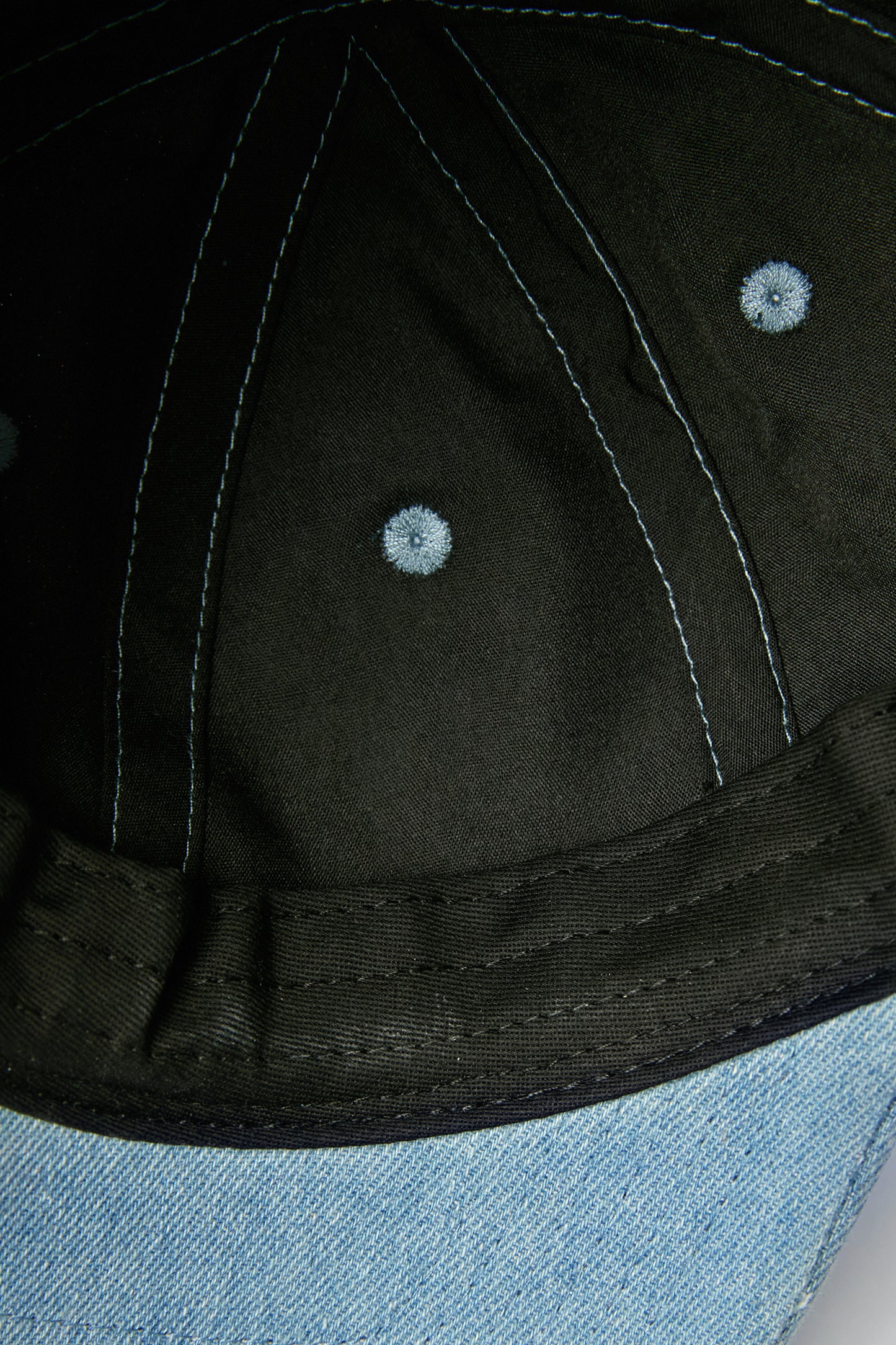花火－水洗單寧老帽 SUMMER FIREWORKS WASHED DENIM CAP 銀色LOGO